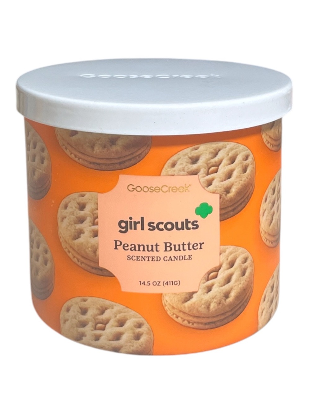 Girl Scouts Peanut Butter 14.5 oz 3-wick Soy Candle